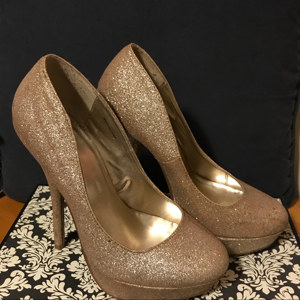 Forever 21 Sparkly Heels